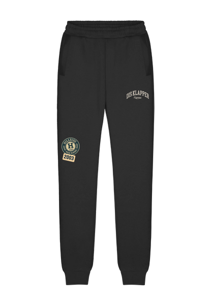 BLACK LOGO PANTS